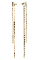 Lana Malibu 14K Gold Linear Duster Earrings in Yellow at Nordstrom