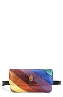 Kurt Geiger London Rainbow Leather Belt Bag in Sunset Rainbow at Nordstrom, Size Small