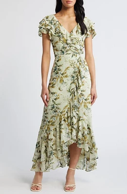 Chelsea28 Floral Faux Wrap Dress at Nordstrom,