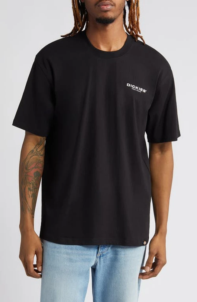 Dickies Wakefield Cotton Graphic T-Shirt Knit Black at Nordstrom,