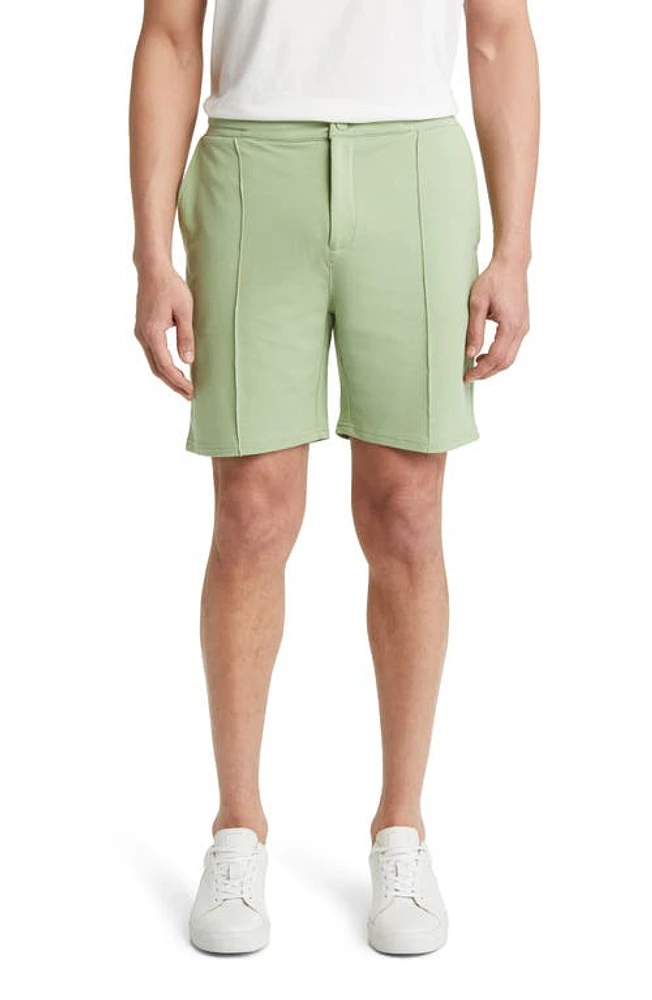 Stone Rose French Terry Shorts Green at Nordstrom,