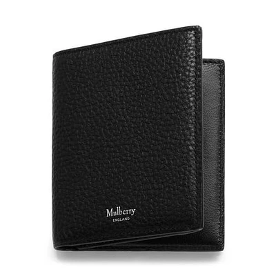 Mulberry Trifold Leather 8 Card Wallet in Black at Nordstrom