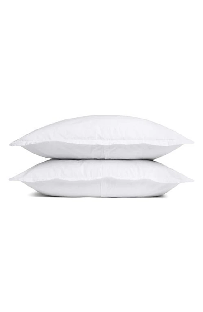 Parachute Set of 2 Brushed Cotton Shams in White at Nordstrom