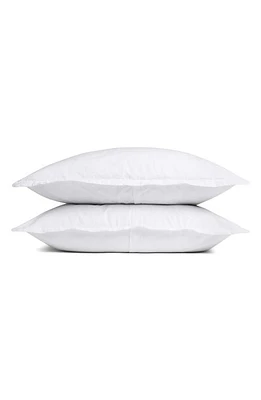 Parachute Set of 2 Brushed Cotton Shams in White at Nordstrom