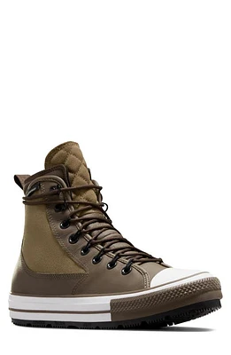 Converse Chuck Taylor All Star Terrain Waterproof Hi Sneaker Smoke/Squirmy Worm/Black at Nordstrom, Women's