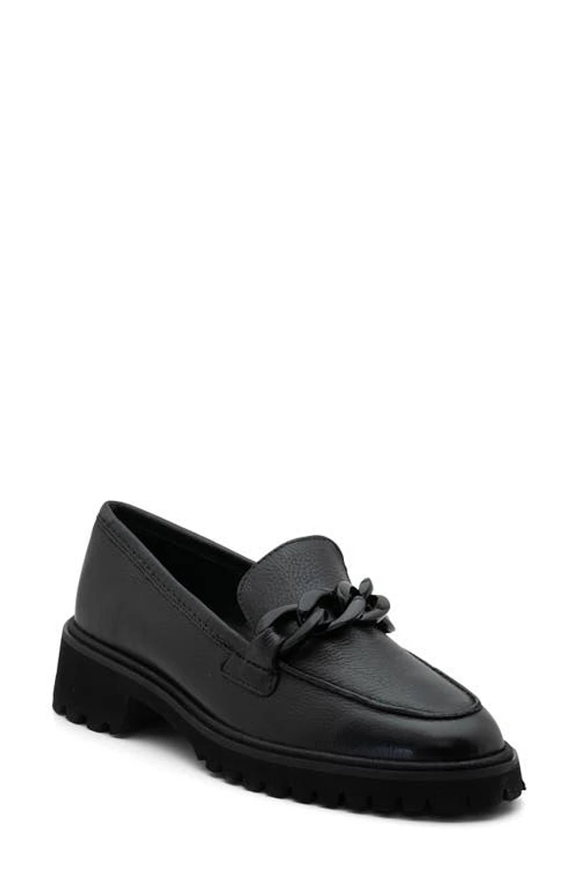 ara Kiana Lug Sole Loafer Black at Nordstrom,