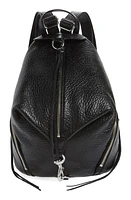 Rebecca Minkoff Julian Backpack in Black/Metallic Silver at Nordstrom