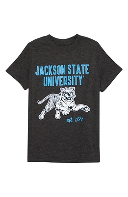 HBCU Pride & Joy Kids' Jackson State University Graphic Tee Dark Heather Gray at Nordstrom,