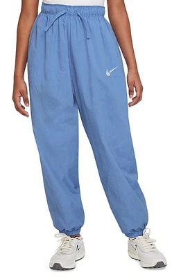 Nike Kids' Sportswear Side Stripe Track Pants Polar/Blue Tint at