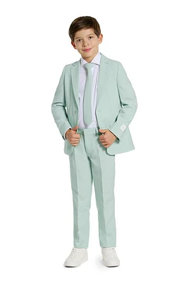 OppoSuits Kids' Magic Mint Two-Piece Suit & Clip-On Tie at Nordstrom