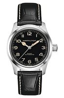 Hamilton Khaki Field Watch, 38mm in Black at Nordstrom