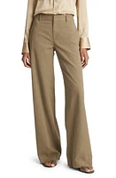 Vince Cotton Wide Leg Pants in Artichoke at Nordstrom, Size 6