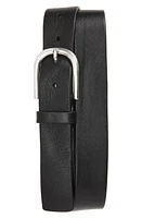 TO BOOT NEW YORK Vachetta Leather Belt Florida Black at Nordstrom,