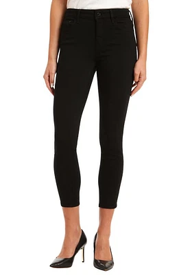 Mavi Jeans Emma Mid Rise Slim Boyfriend Stay Black Supersoft at Nordstrom, X 32