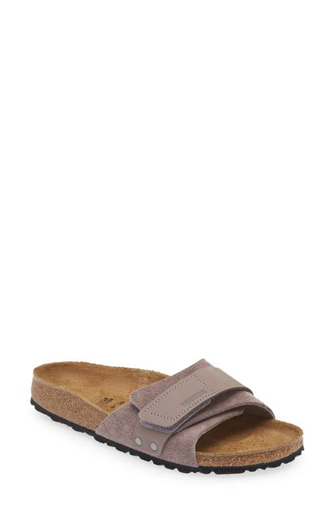 Birkenstock Oita Slide Sandal Faded Purple at Nordstrom,