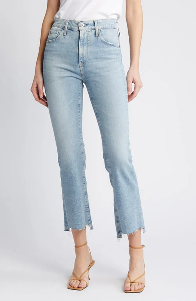 AG Farrah High Waist Crop Bootcut Jeans Eclipsed at Nordstrom,