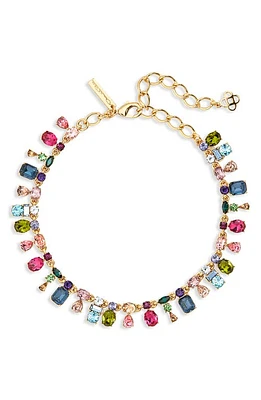 Oscar de la Renta Candied Crystal Choker in Rainbow at Nordstrom