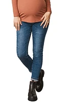 Angel Maternity Over the Bump Jeans Dark Denim at Nordstrom,