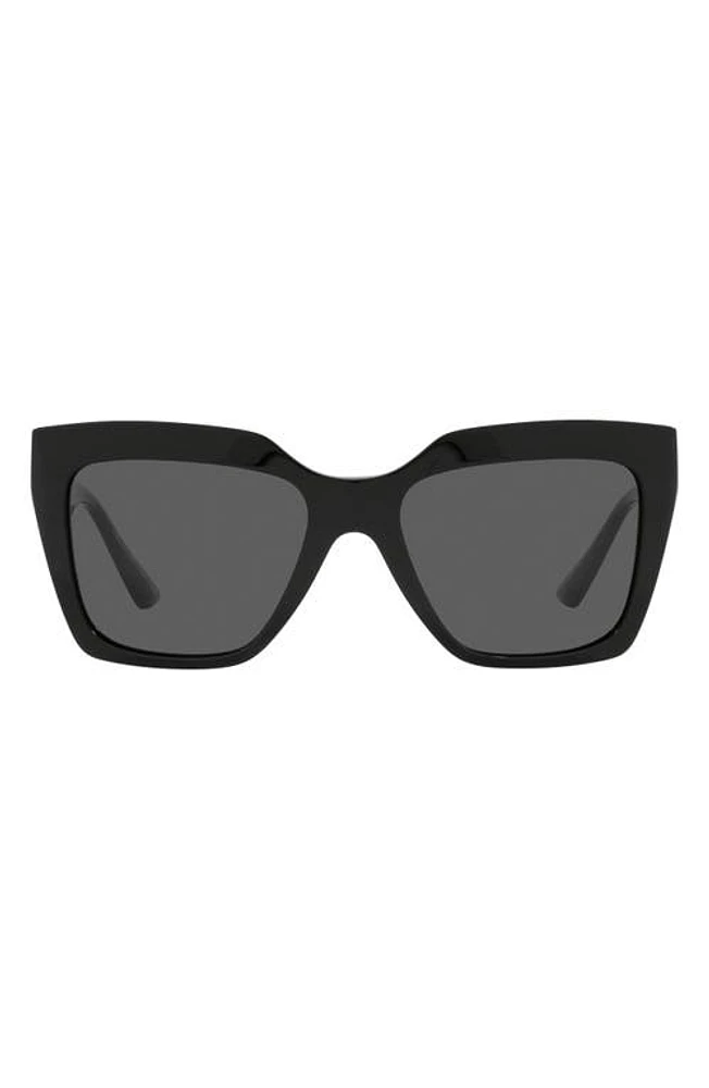 Versace 56mm Square Sunglasses in Black at Nordstrom