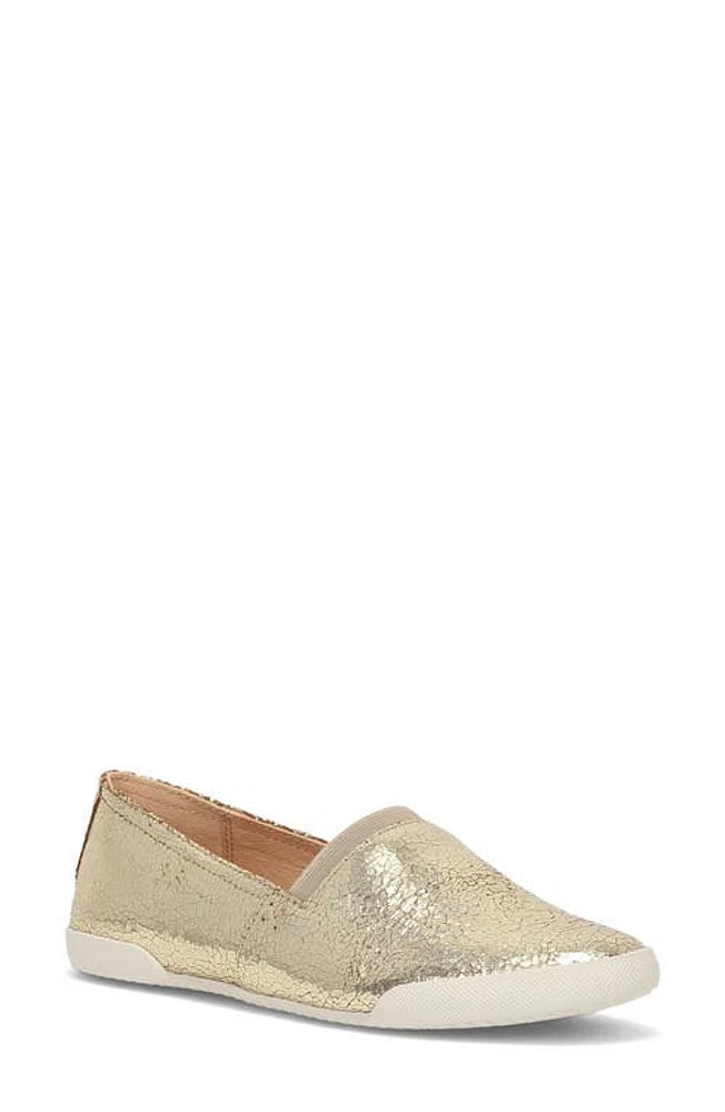 Frye Melanie Slip-On Flat Gold Mirror at Nordstrom,