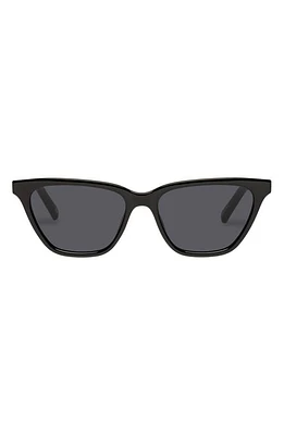 Le Specs Steadfast 51mm Gradient D-Frame Sunglasses in Black at Nordstrom