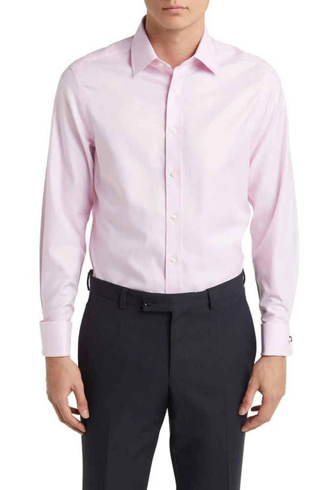 Charles Tyrwhitt Slim Fit Non-Iron Cotton Twill Dress Shirt at Nordstrom