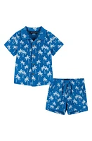 Andy & Evan French Terry Button-Up Shirt Shorts Set at Nordstrom,