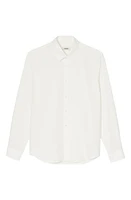 sandro Linen Button-Up Shirt at Nordstrom,