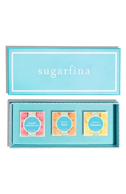 sugarfina Tropical Treats 3-Piece Candy Bento Box in Blue at Nordstrom