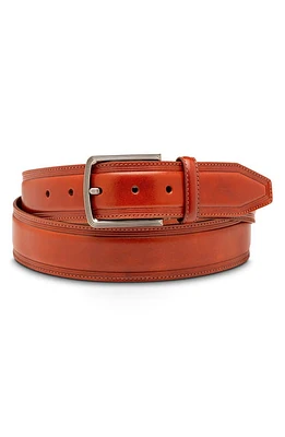 Bosca Sorento Leather Belt Cognac at Nordstrom,