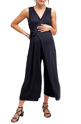 Nom Maternity Francesca Wide Leg Maternity/Nursing Jumpsuit at Nordstrom,