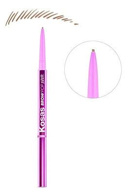 Kosas Brow Pop Nano Ultra-Fine Detailing + Feathering Pencil in Soft Brown at Nordstrom