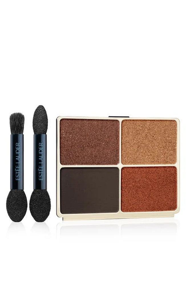 Estée Lauder Pure Color Envy Luxe Refillable Eyeshadow Quad Refill in Wild Earth at Nordstrom