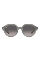 Ray-Ban Gina 53mm Gradient Pillow Sunglasses in Opal Grey at Nordstrom