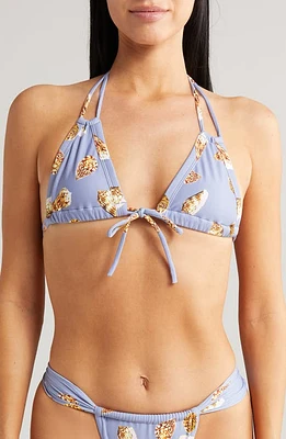 MONTCE Bow Triangle Bikini Top Shell at Nordstrom,