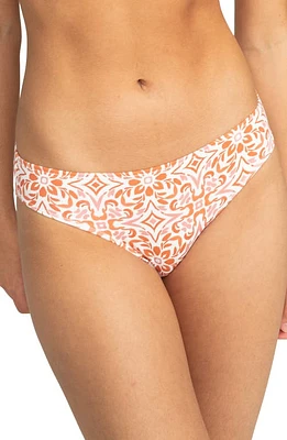 Roxy Fresco Tile Hipster Bikini Bottoms Cloud at Nordstrom,