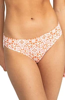 Roxy Fresco Tile Hipster Bikini Bottoms Cloud at Nordstrom,