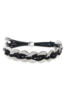 Isabel Marant Puzzle Dream Bracelet in Black/Silver at Nordstrom