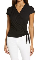 Loveappella Faux Wrap Top at Nordstrom,