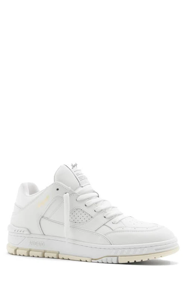 Axel Arigato Area Lo Sneaker in White/Beige at Nordstrom, Size 8Us