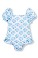 Habitual Kids' Fiji Cool Pne-Piece Swimsuit Print at Nordstrom, M