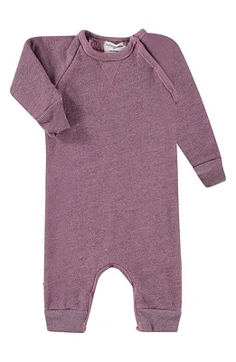 PAIGELAUREN Textured Fleece Romper at Nordstrom