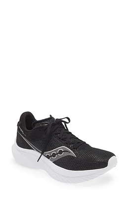 Saucony Kinvara 14 Running Shoe Black/Whit at Nordstrom,