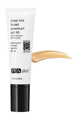 PCA Skin Sheer Tint Broad Spectrum SPF 45 Sunscreen at Nordstrom