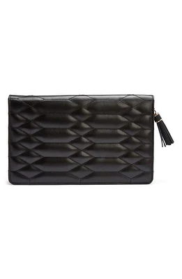 WOLF Caroline Large Leather Jewelry Travel Case in at Nordstrom