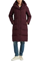 Lauren Ralph Pillow Hood Longline Down & Feather Jacket at Nordstrom,