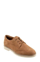 SoftWalk Willet Wingtip Derby Camel Nubuck at Nordstrom,