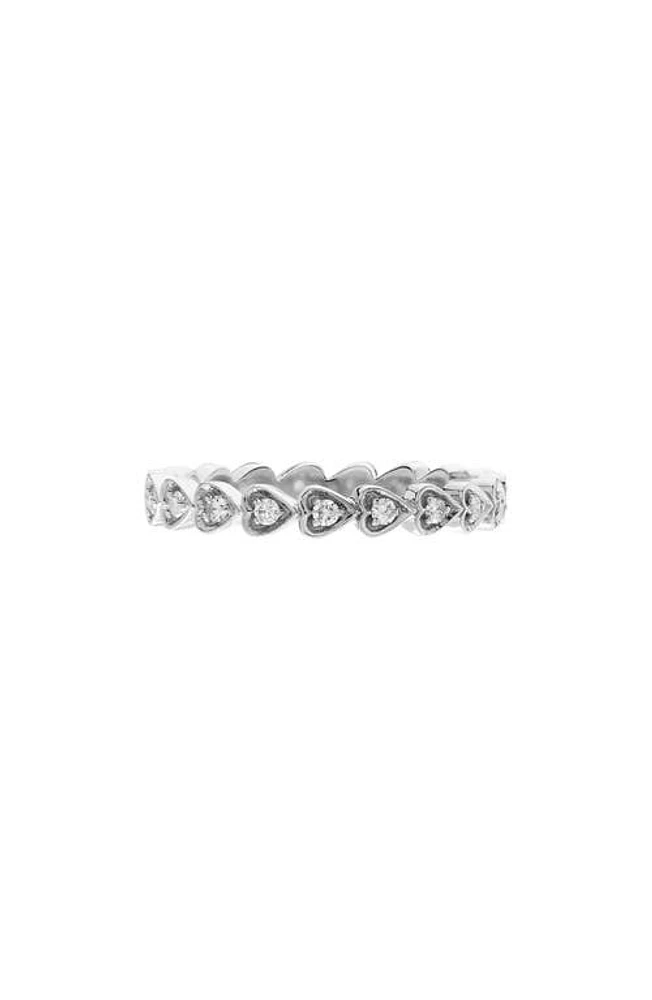 Sethi Couture Amor Diamond Heart Ring in 18K Wg at Nordstrom, Size 6.5