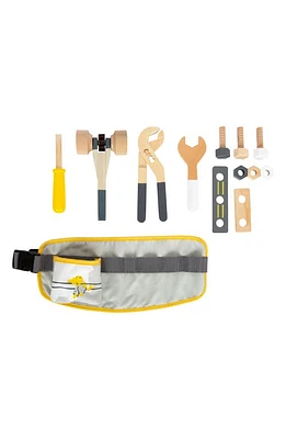 SMALL FOOT Tool Belt Toy in Grey at Nordstrom