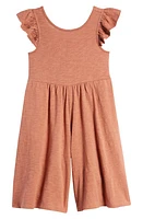 Tucker + Tate Kids' Flutter Sleeve Cotton Romper at Nordstrom,